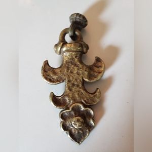 Antique Brass Architectural Piece